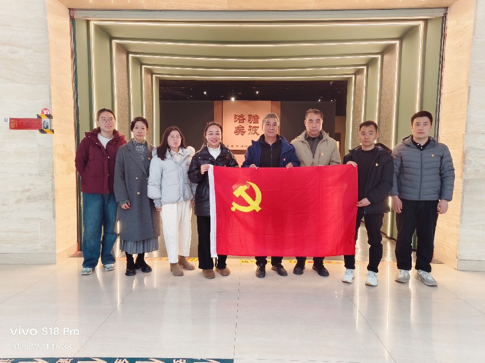 洛阳周公庙博物馆党支部 开展“寻根河洛文明 铸牢文化自信” 主题党日活动