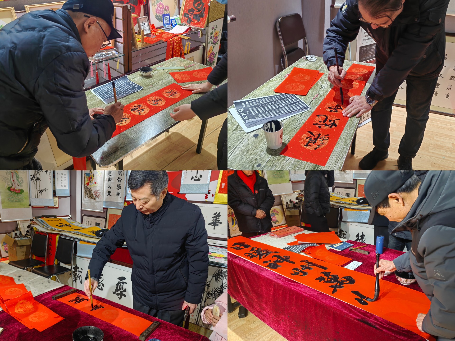 2月6日洛阳周公庙博物馆开展“鼓鸣礼乐春送暖·笔走龙蛇联赠福”新春赠对联活动 4.jpg