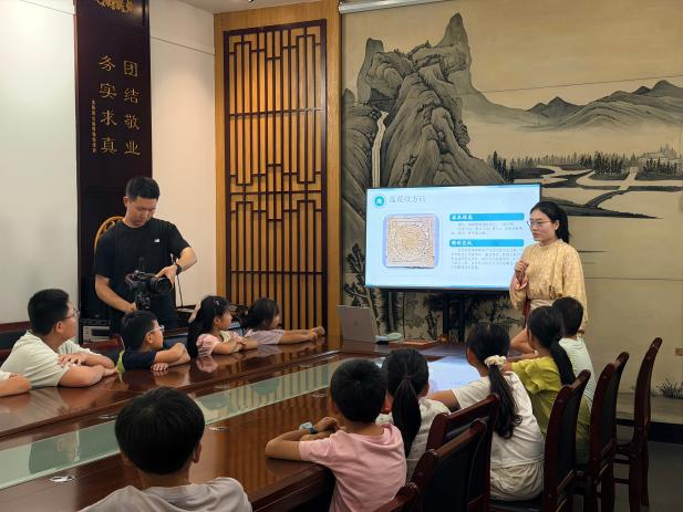 活动回顾｜洛阳周公庙博物馆“纹理千秋 花蔓并秀”暑期青少年社会教育活动圆满举办